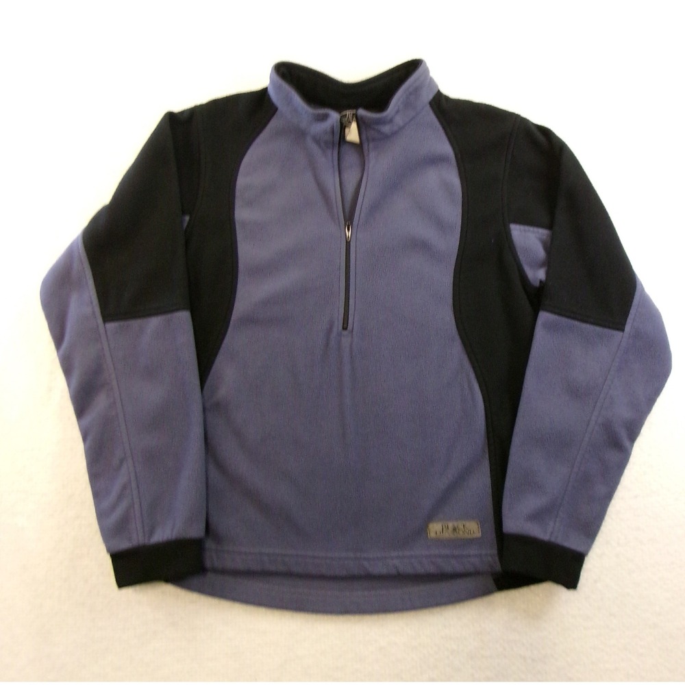 Black Diamond Fleece Pullover Mens M Blue‎ Black 1/4 Zip Colorblock